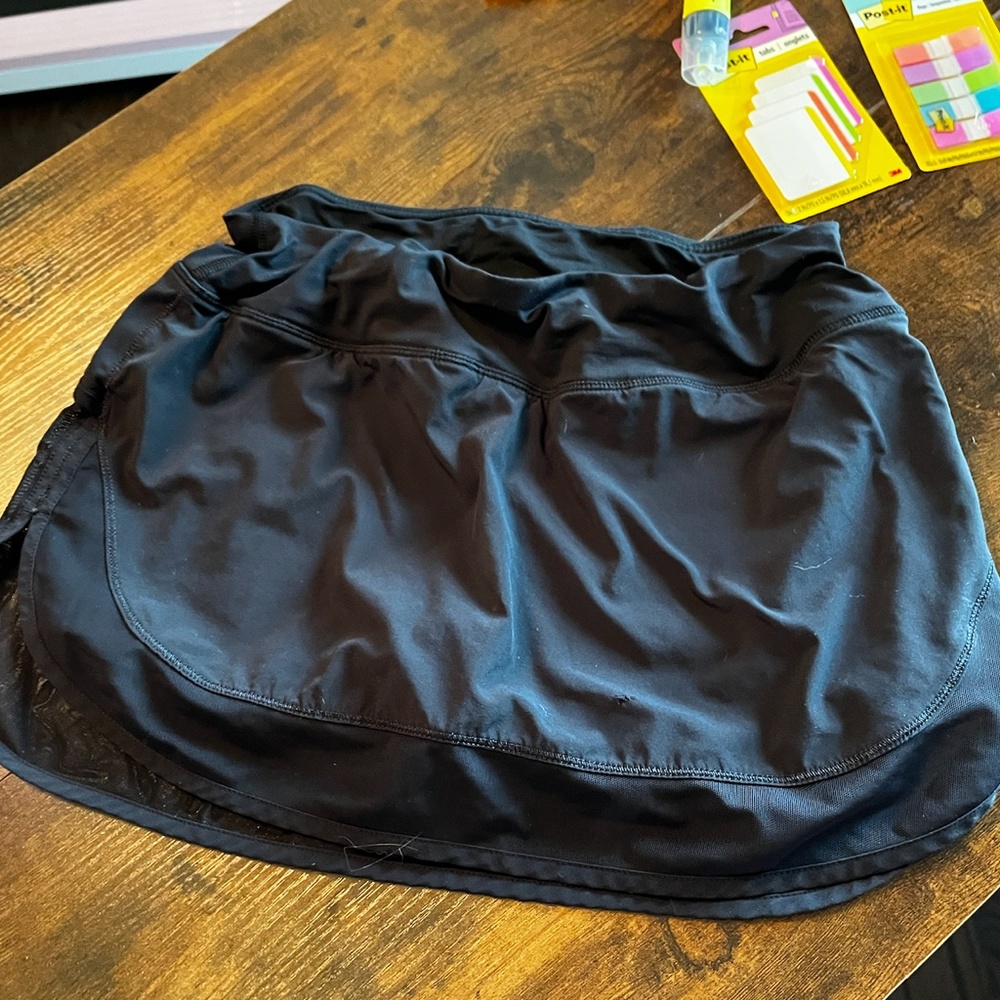 Black Lululemon Tennis Skirt Size 4